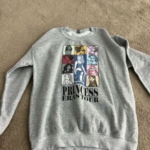 Disney princess as taylor swift crewneck